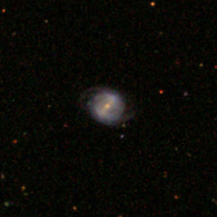 SDSS image of spiral galaxy IC 3270