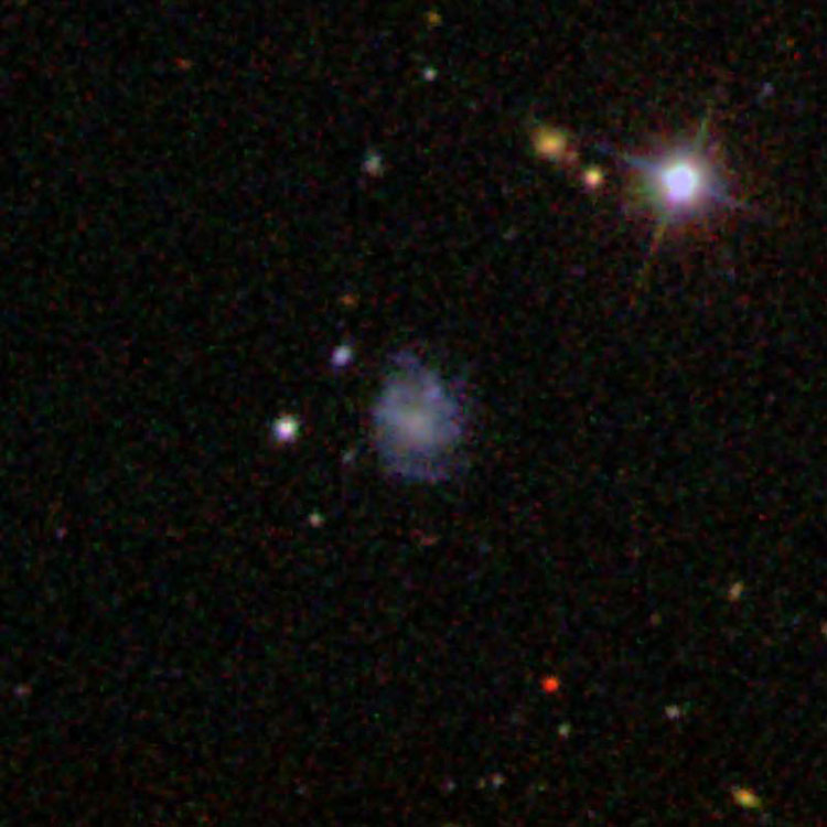SDSS image of spiral galaxy IC 3287
