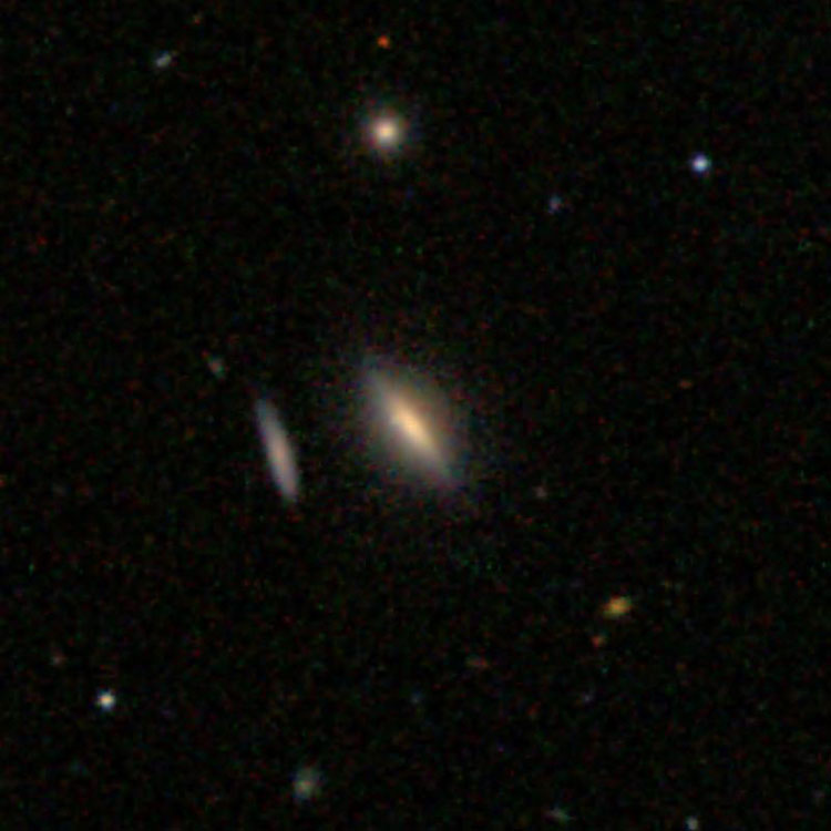 SDSS image of spiral galaxy IC 3299