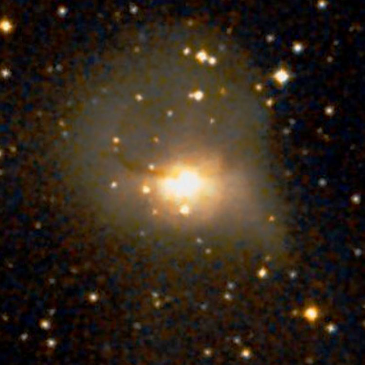 DSS image of spiral galaxy IC 334