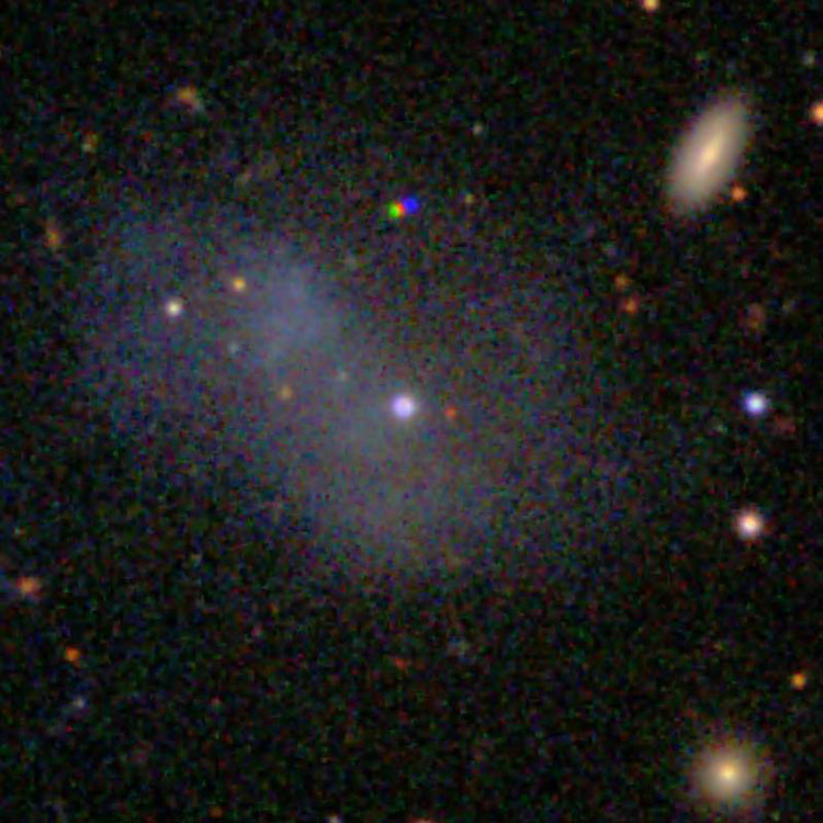 SDSS image of irregular galaxy IC 3418