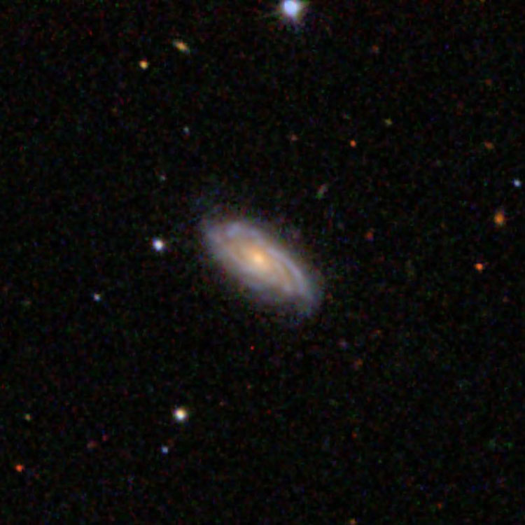 SDSS image of spiral galaxy IC 3434