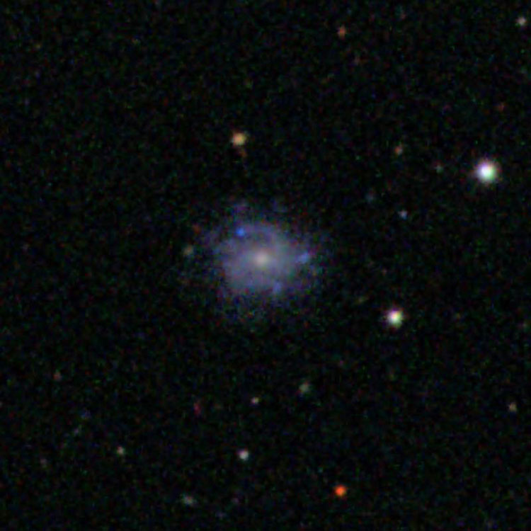 SDSS image of spiral galaxy IC 3440