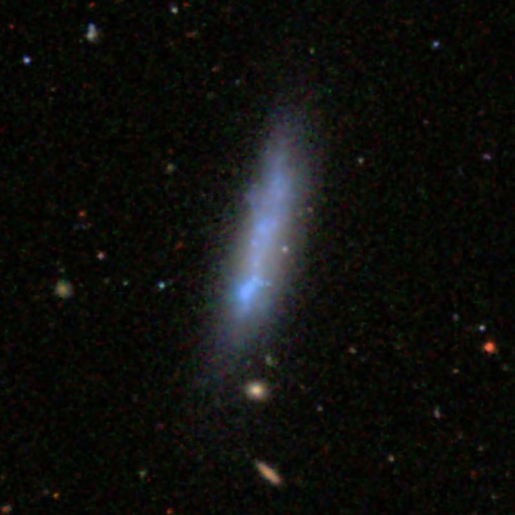 SDSS image of irregular galaxy IC 3453