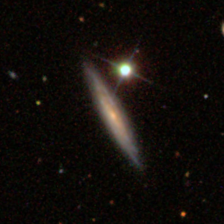 SDSS image of spiral galaxy IC 3454