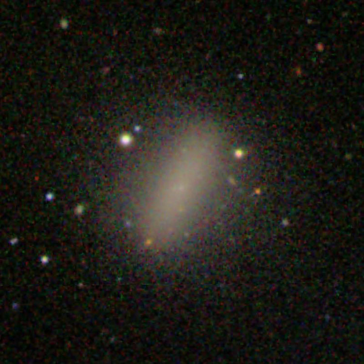 SDSS image of elliptical galaxy IC 3459