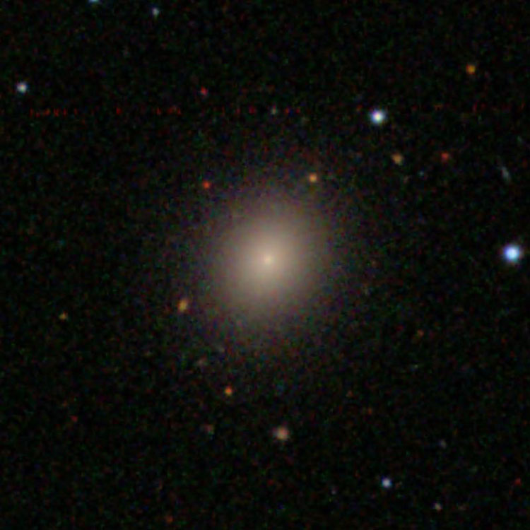 SDSS image of elliptical galaxy IC 3461