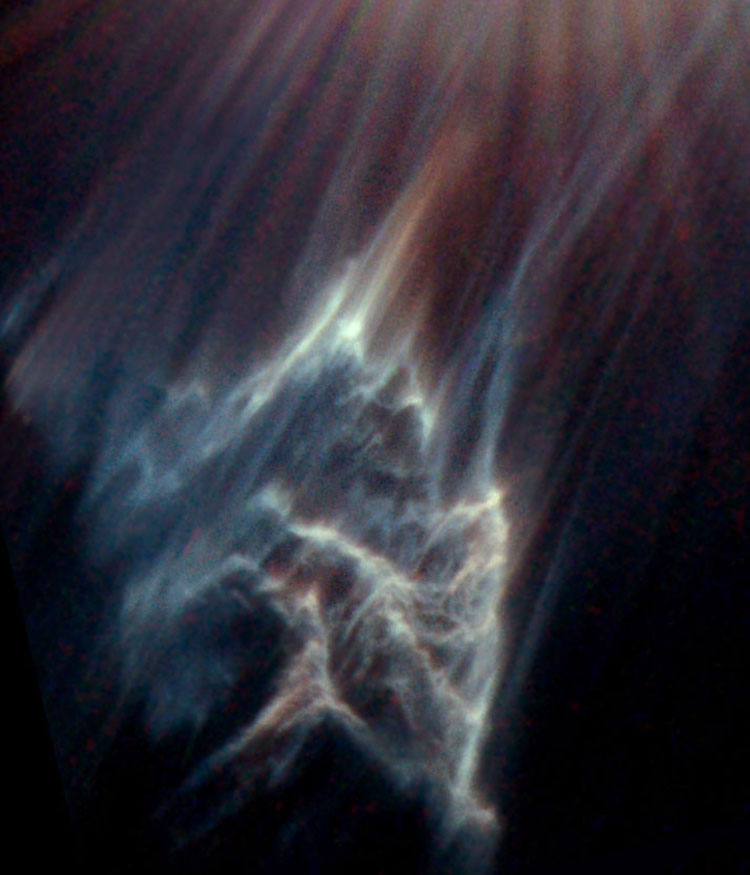 HST image of reflection nebula IC 349