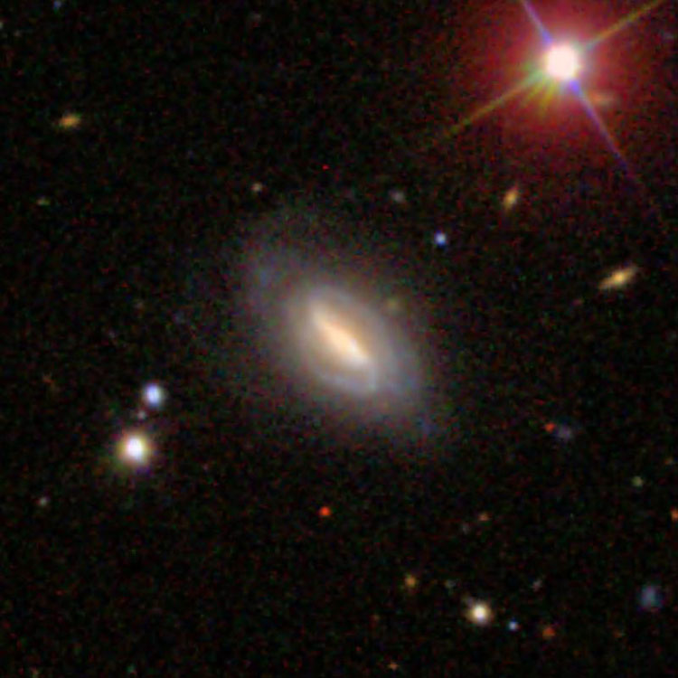 SDSS image of spiral galaxy IC 3581
