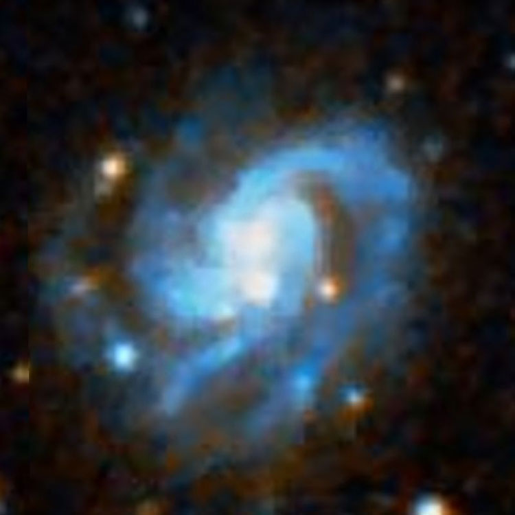 DSS image of spiral galaxy IC 4366