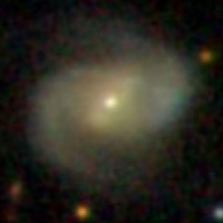 SDSS image of spiral galaxy IC 4383