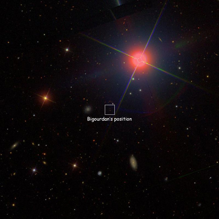 SDSS image of region centered on Bigourdan's position for the probably nonexistent IC 4394