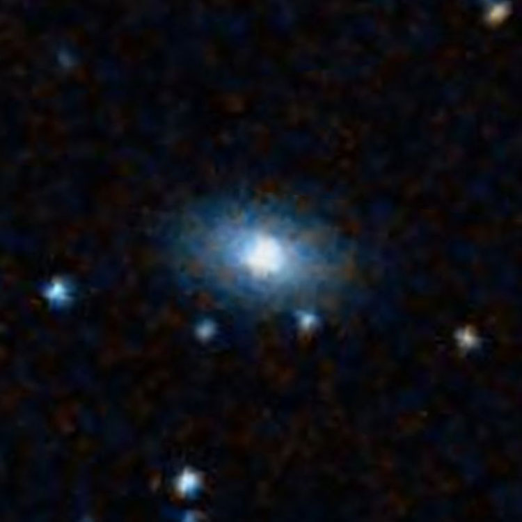 DSS image of lenticular galaxy IC 455