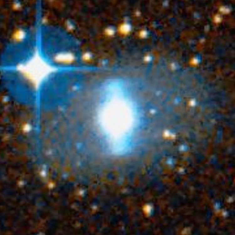 DSS image of lenticular galaxy IC 456