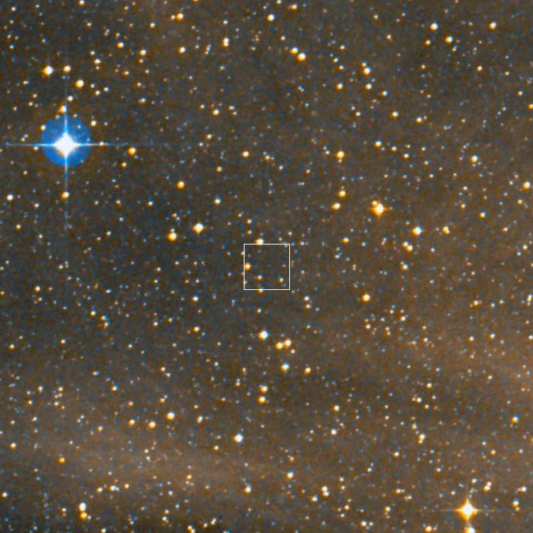 DSS image of region near Finlay's position for IC 4606