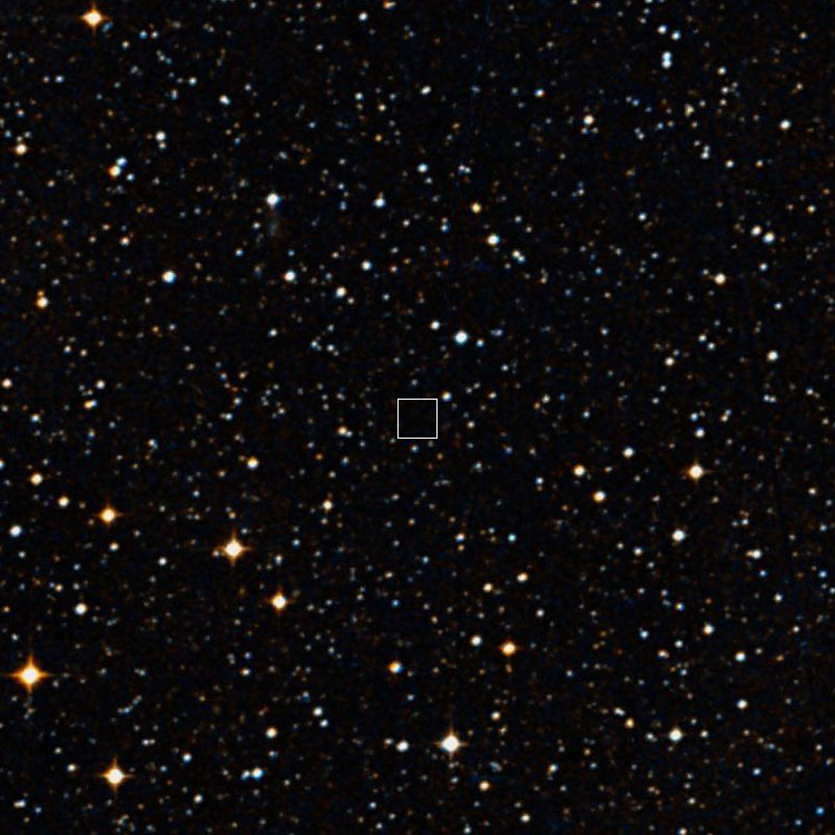 DSS image of region near Stewart's position for the apparently nonexistent IC 4622