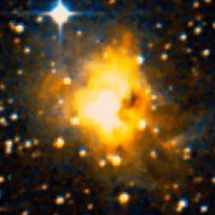 DSS image of emission nebula IC 466