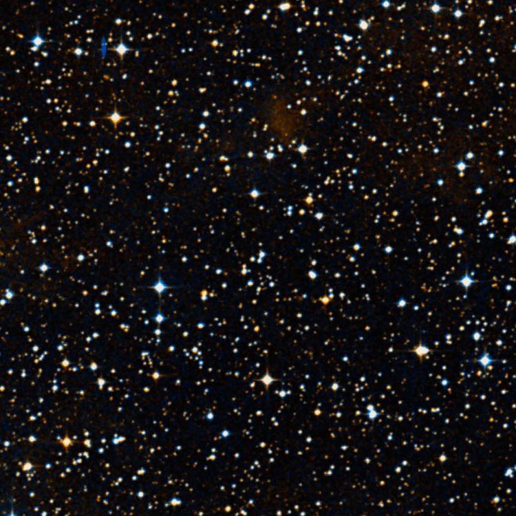 DSS image of region centered on Corwin's position for IC 468