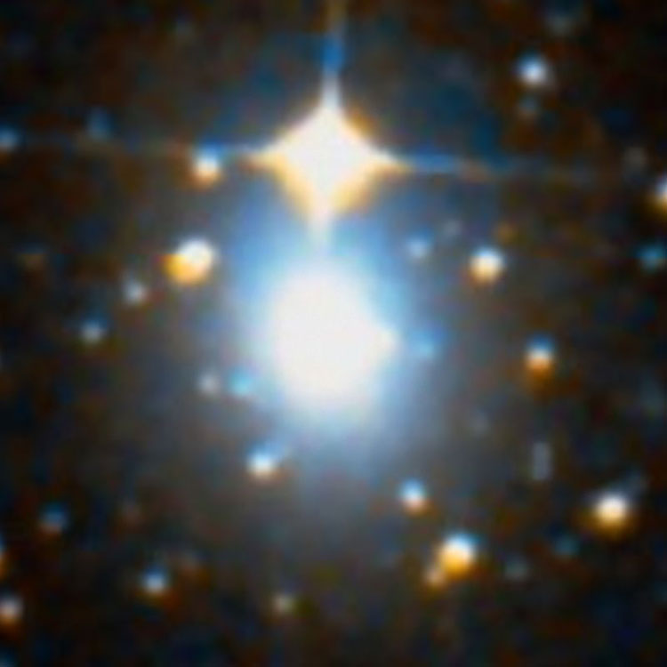 DSS image of elliptical galaxy IC 4742