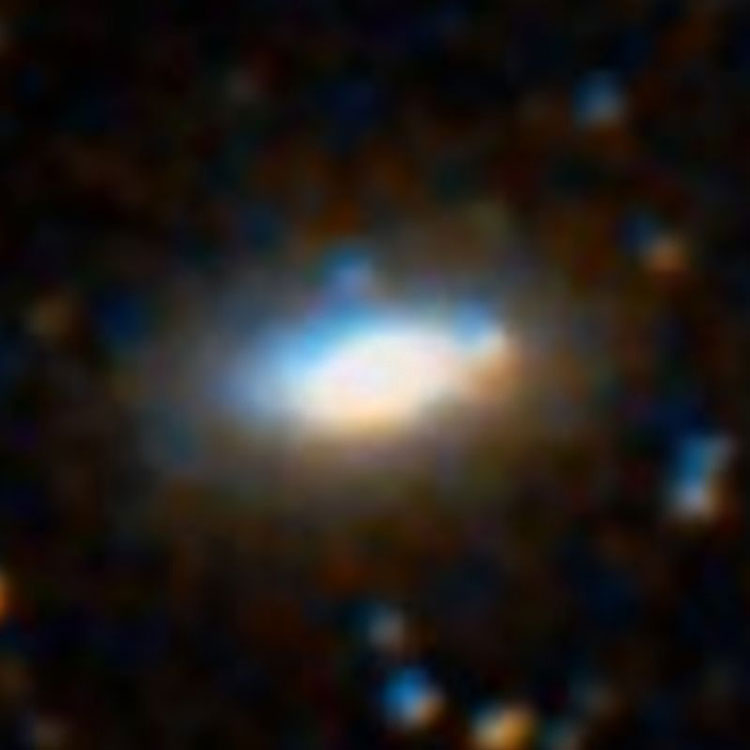 DSS image of lenticular galaxy IC 4743