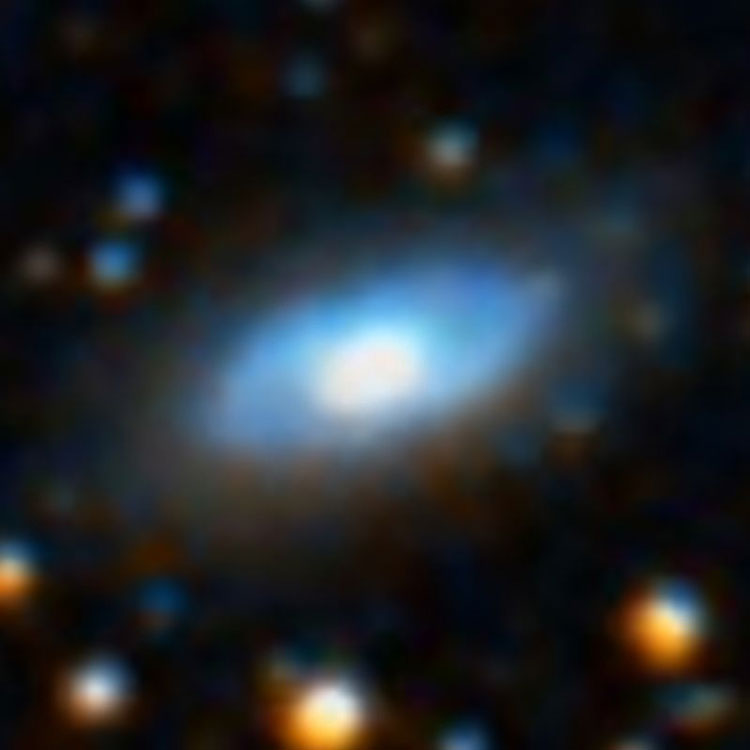 DSS image of lenticular galaxy IC 4750
