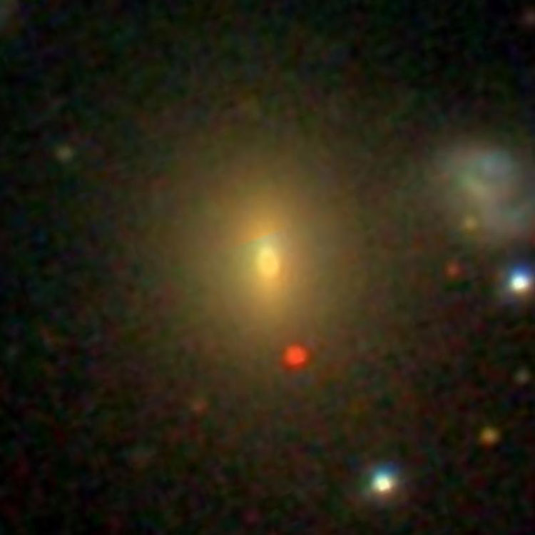 SDSS image of lenticular galaxy galaxy IC 4772