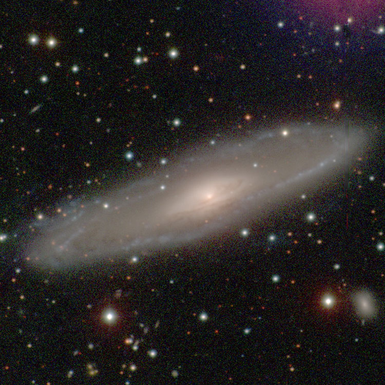 Carnegie-Irvine Galaxy Survey image of spiral galaxy IC 4831