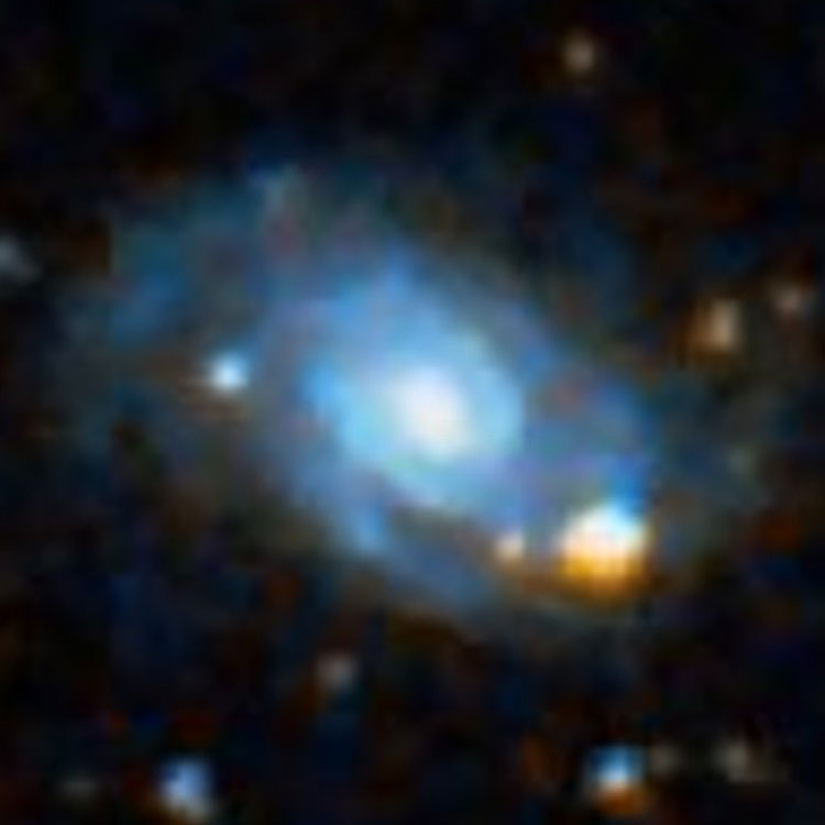 DSS image of spiral galaxy IC 4874