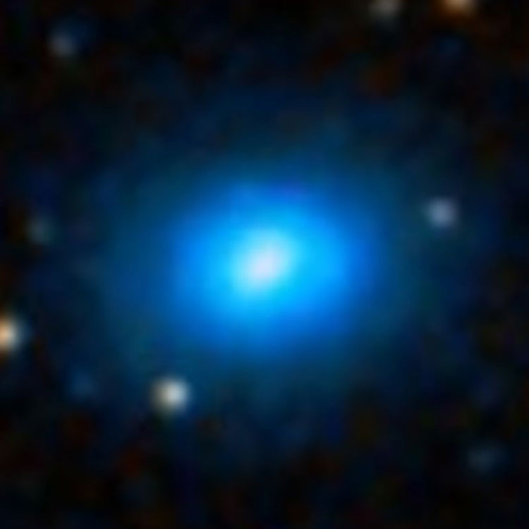 DSS image of lenticular galaxy IC 4888