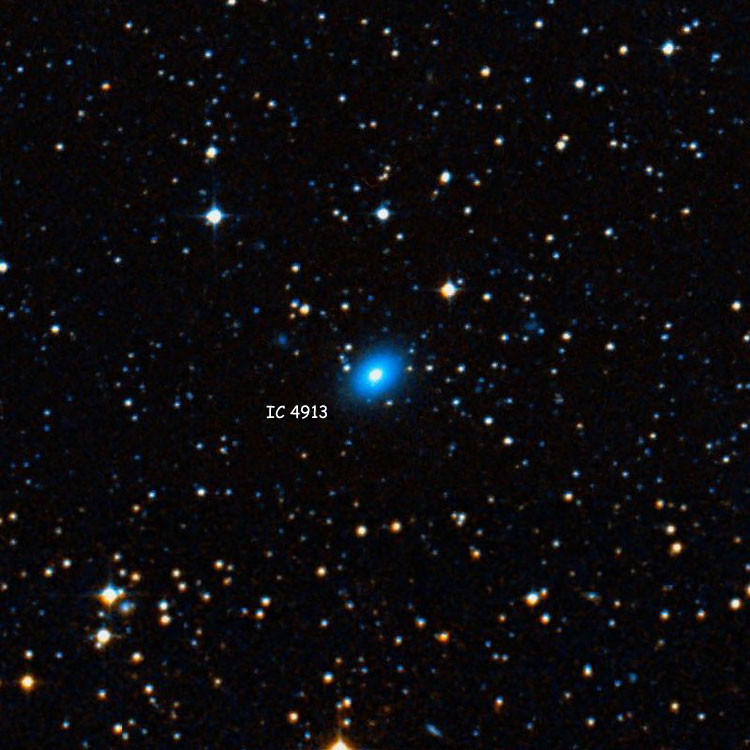 DSS image of region near lenticular galaxy IC 4913