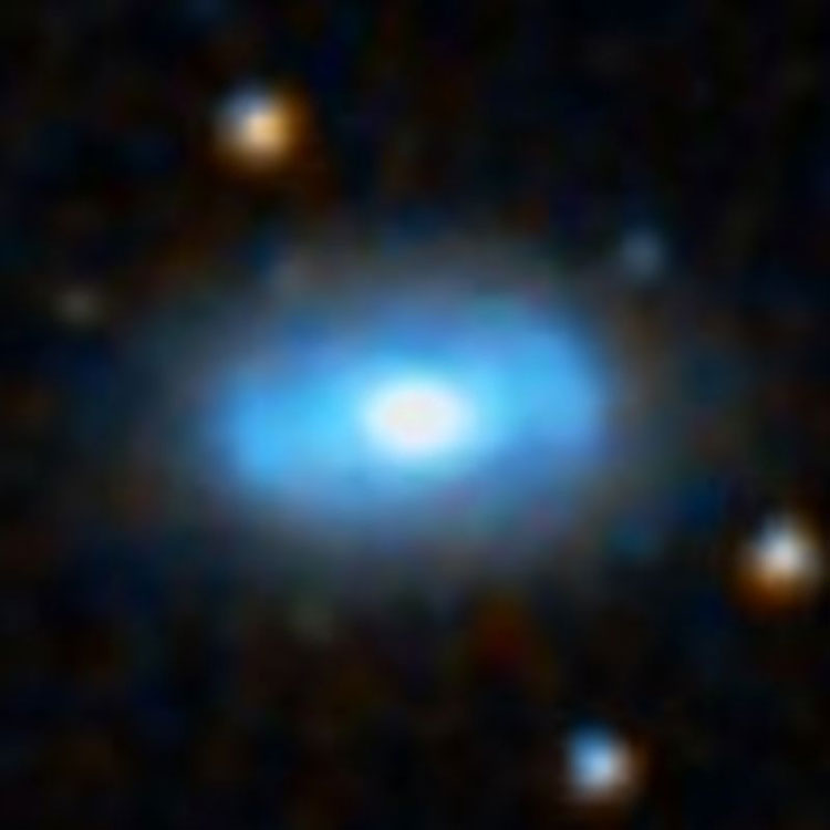 DSS image of lenticular galaxy IC 5009