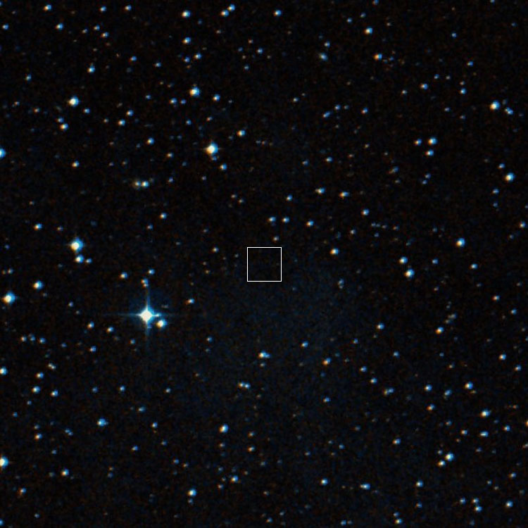 DSS image of region near Swift's position for the apparently nonexistent IC 5015
