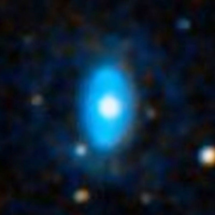 DSS image of lenticular galaxy IC 5017