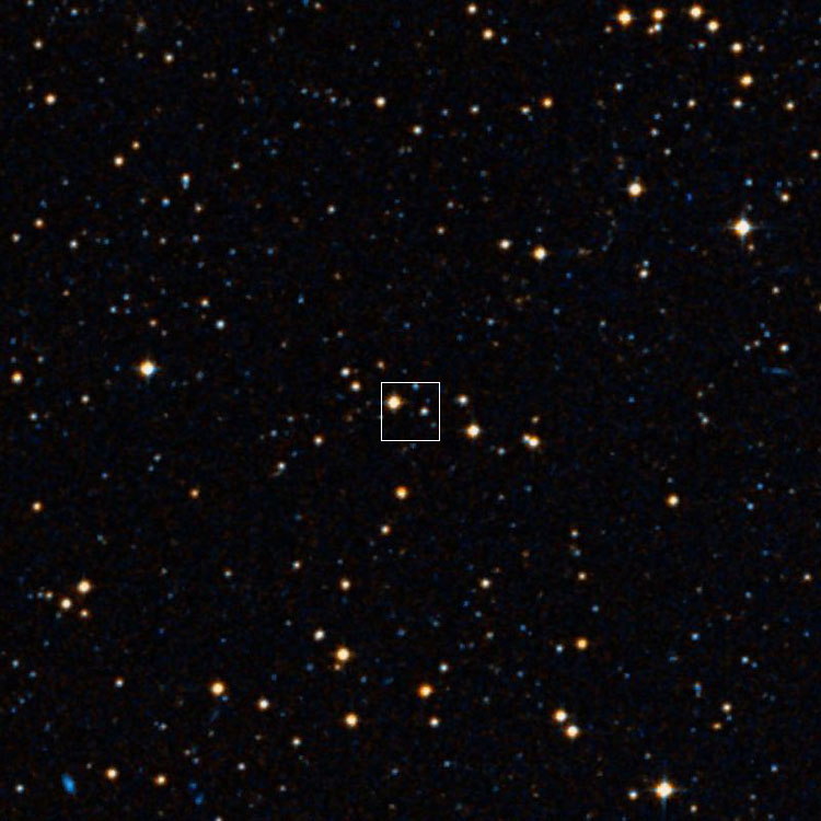 DSS image of region near Swift's position for the probably lost or nonexistent IC 5018