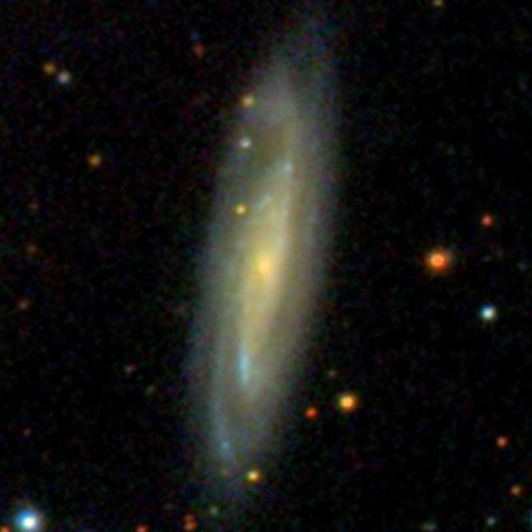SDSS image of spiral galaxy IC 5104
