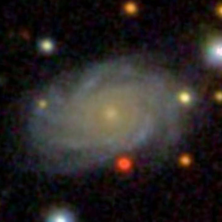 SDSS image of spiral galaxy IC 5115