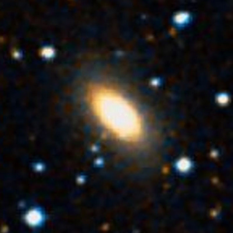 DSS image of lenticular galaxy IC 513