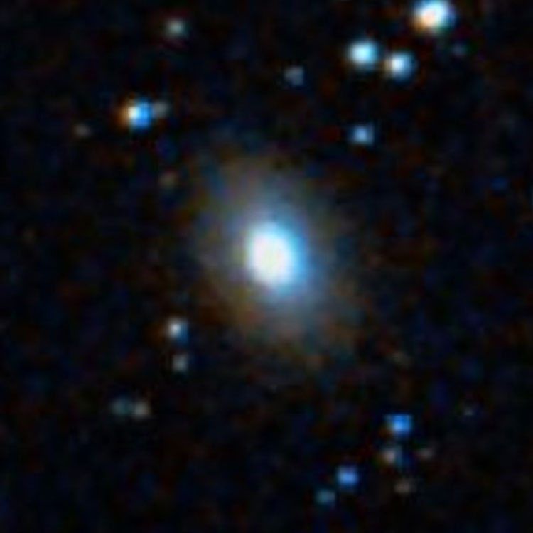 DSS image of lenticular galaxy IC 524