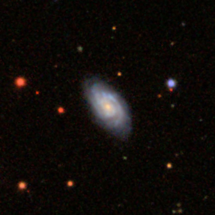 SDSS image of spiral galaxy IC 526
