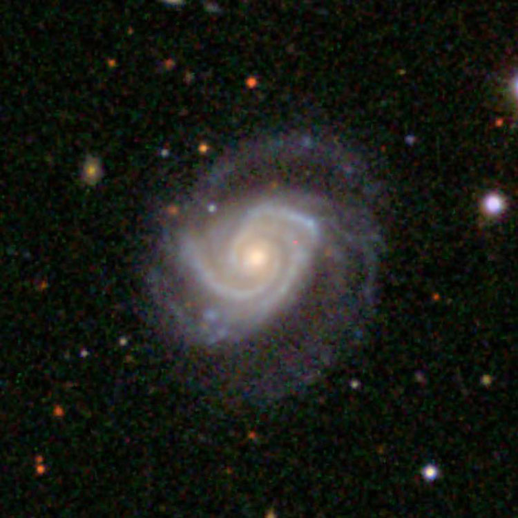 SDSS image of spiral galaxy IC 539