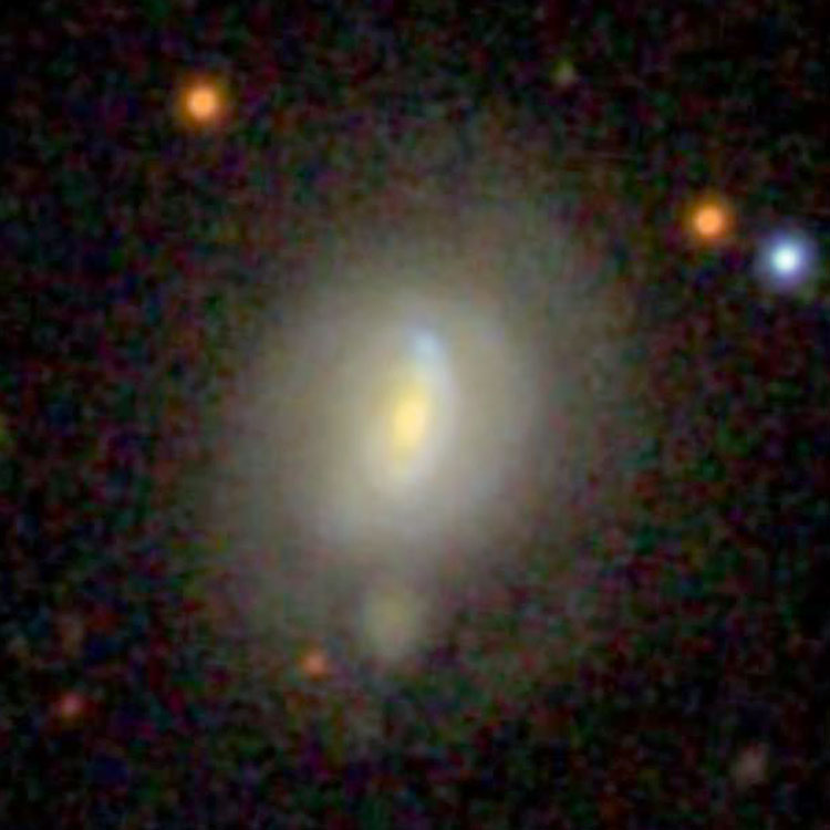 SDSS image of spiral galaxy IC 551