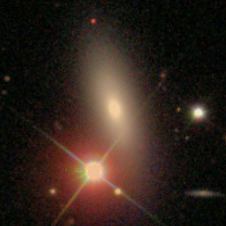 SDSS image of lenticular galaxy IC 560