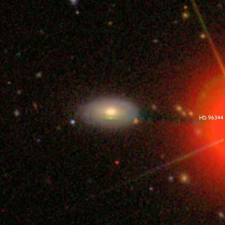 SDSS image of spiral galaxy IC 668