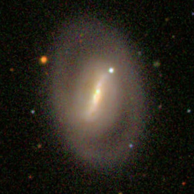 SDSS image of lenticular galaxy IC 676