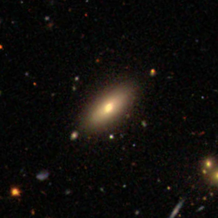 SDSS image of lenticular galaxy IC 702