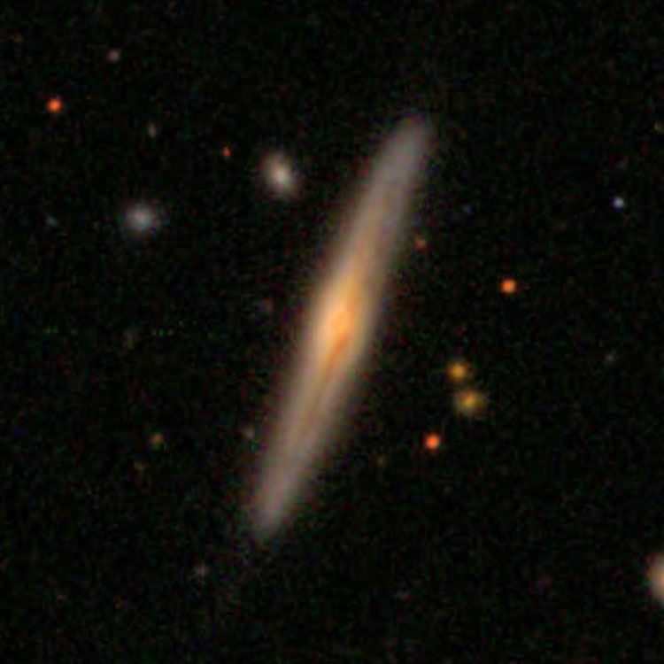 SDSS image of spiral galaxy IC 727