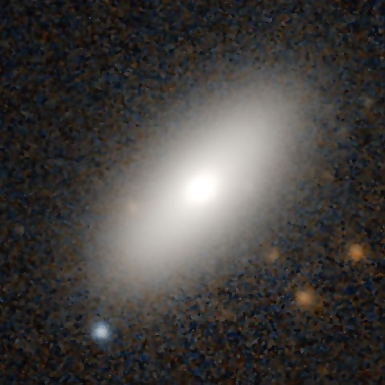 PanSTARRS image of lenticular galaxy IC 741