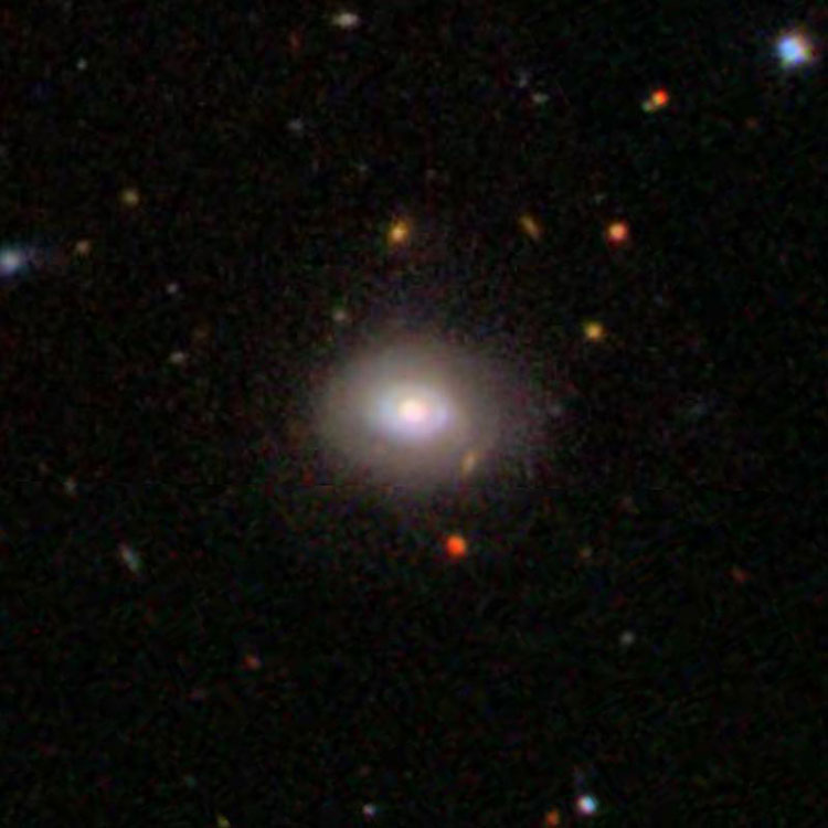 SDSS image of spiral galaxy IC 748