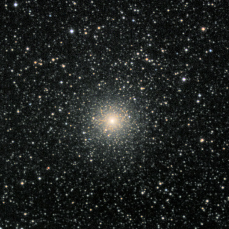 Misti Mountain Observatory image of globular cluster NGC 6715, also known as M54