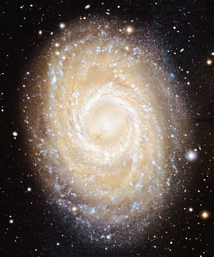 CFHT image of spiral galaxy NGC 3351, also known as M95